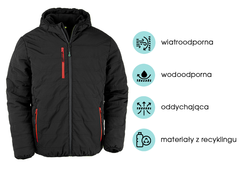 R240X jacket - waterproof, windproof, breathable, recycled