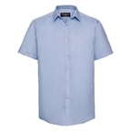 Męska koszula z krótkim rękawem, Herringbone Shirt | Russell
